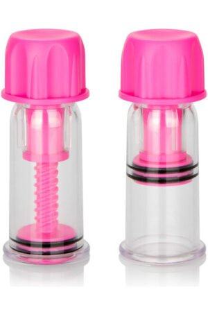 Cal Exotics Vacuum Twist Suckers Pink - Spenelio čiulptukai 1