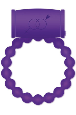 Casual Love Vibrating Cock Ring Purple - Vibruojantis gaidžio žiedas 1