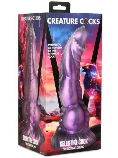 Celestial Cock Silicone Dildo 22,8 cm - Dragon dildo 7