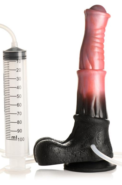 Centaur Explosion Squirting Silicone Dildo 24,5 cm - Dragon dildo 4