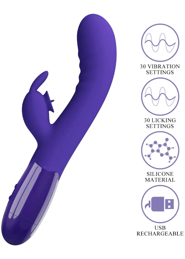 Cerberus Youth Double Bunny Vibrator - Triušio vibratorius 1 [full]