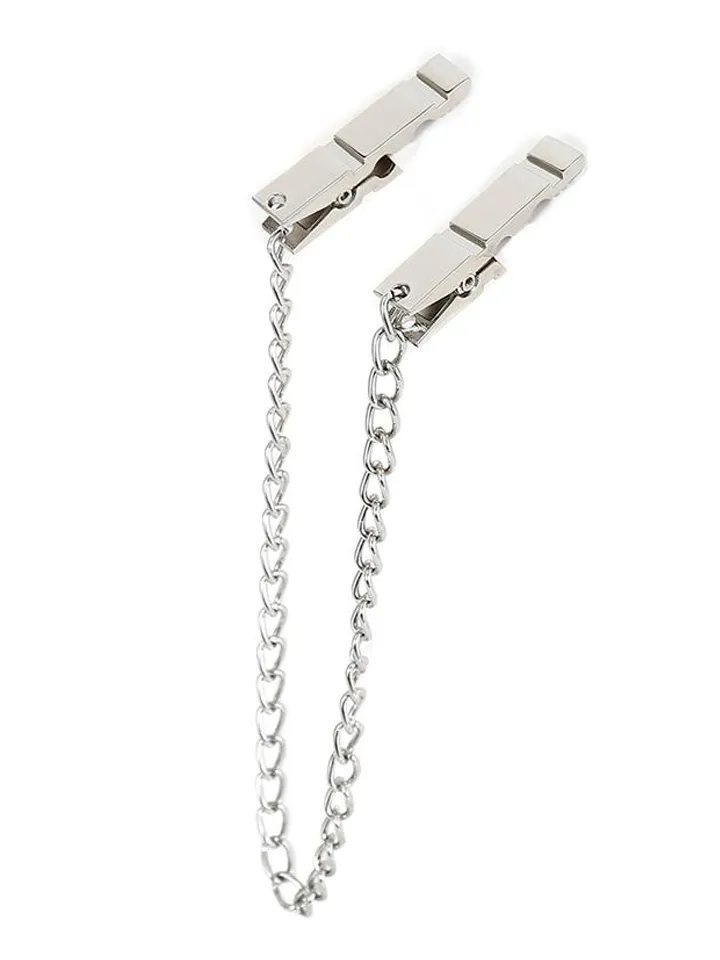 Chain Nipple Clamps Zinc 40,5 cm - Krūtinės spaustukai su grandine 1 [full]