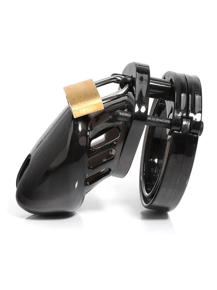 Chastity Cage Short Black - Skaistybės narvas 2 [full]