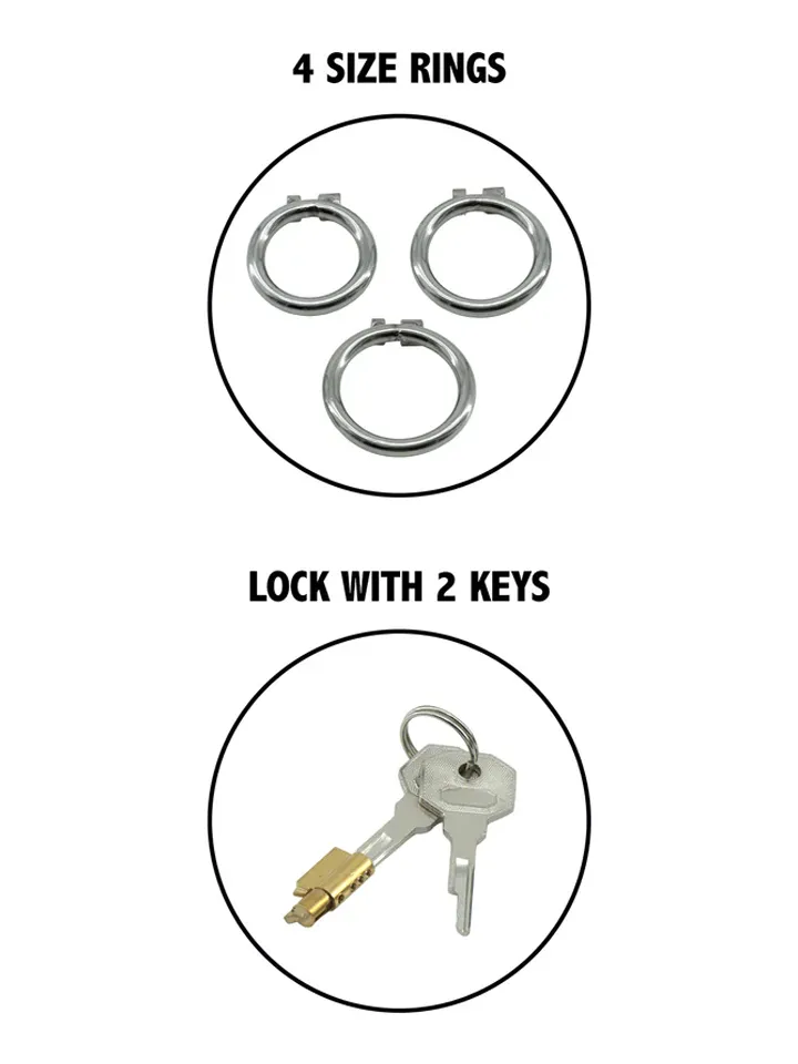 Chestity Cock Harness X-Short - Skaistybės narvas 5 [full]