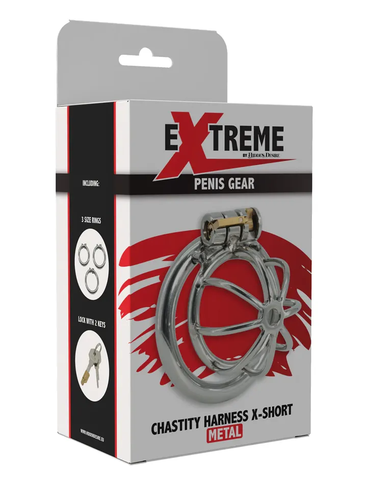 Chestity Cock Harness X-Short - Skaistybės narvas 6 [full]