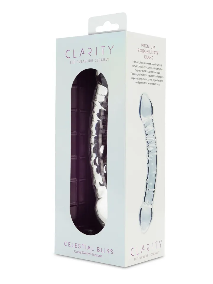 Clarity Celestial Bliss Glass Dildo - Stiklas dildo 3 [full]