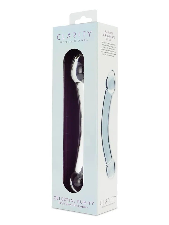 Clarity Celestial Purity Glass Dildo - Stiklas dildo 4 [full]