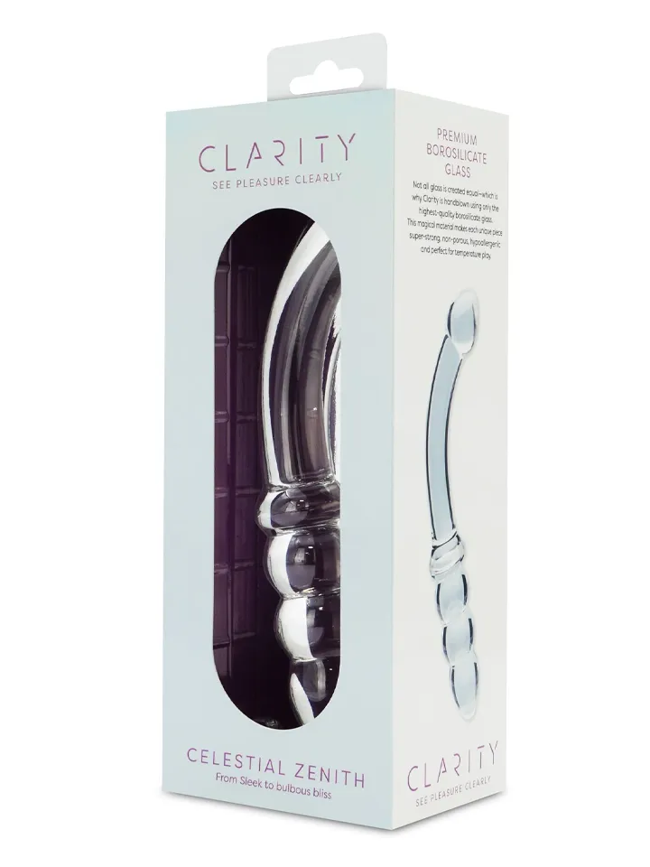 Clarity Celestial Zenith Glass Dildo - Stiklas dildo 3 [full]