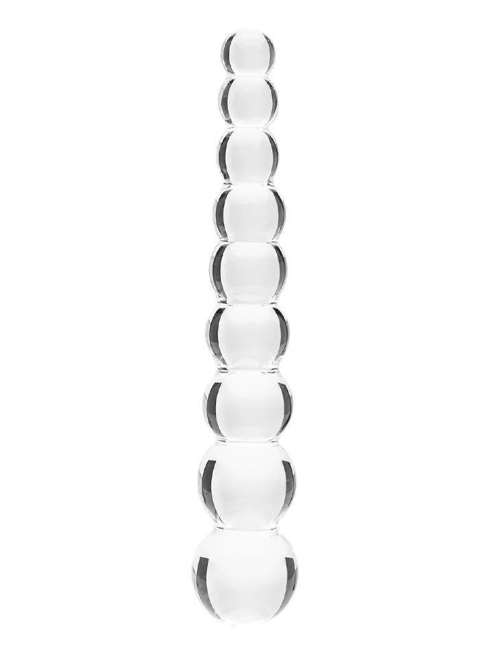 Clarity Elysian Pearls Glass Dildo - Stiklas dildo 1 [full]