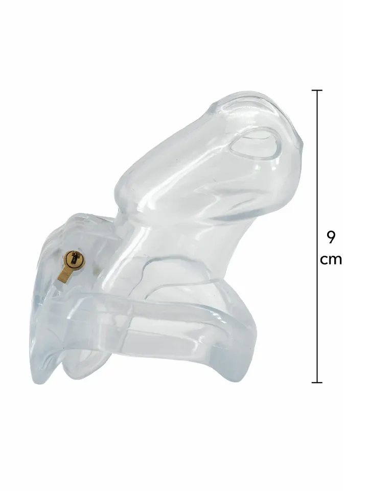 Clear Control Cock Cage Long - Skaistybės narvas 2 [full]