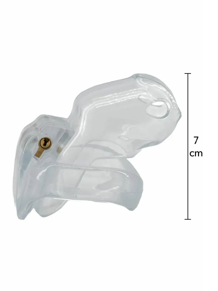 Clear Control Cock Cage Short - Skaistybės narvas 2 [full]