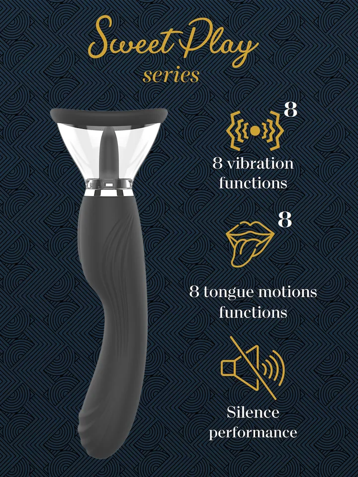 Clitoral Licking Pump With G-Spot Vibrator - Vibratorius 2 [full]