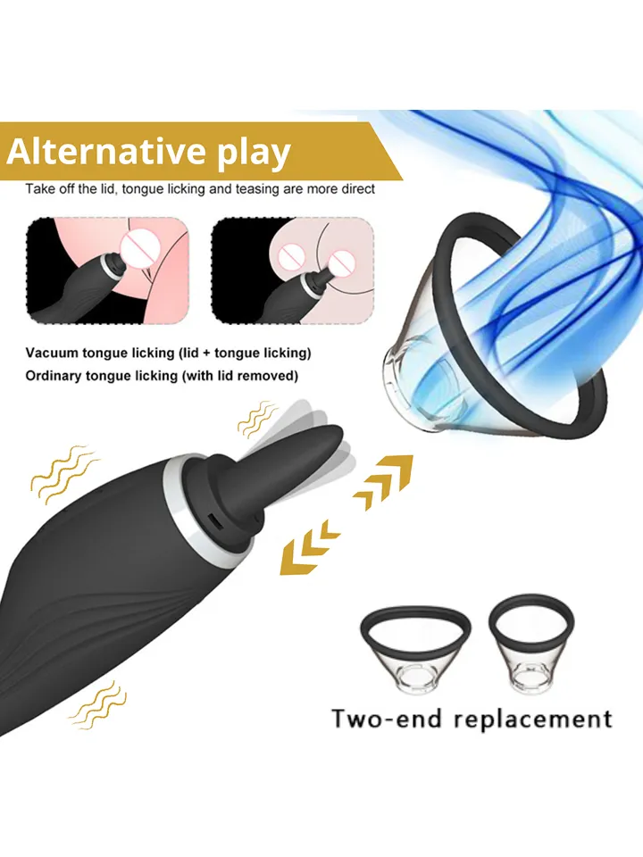Clitoral Licking Pump With G-Spot Vibrator - Vibratorius 3 [full]