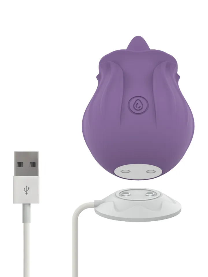 Clitoris Stimulator 10 Vibrations Lilac - Vibratorius 2 [full]