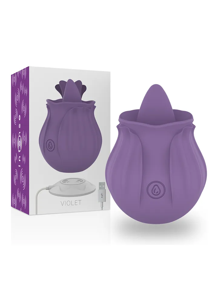 Clitoris Stimulator 10 Vibrations Lilac - Vibratorius 4 [full]