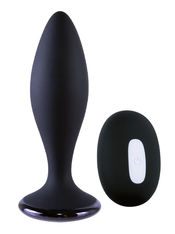 Clogge Vibrating Silicone Butt Plug - Vibruojantis analinis kištukas 1 [full]