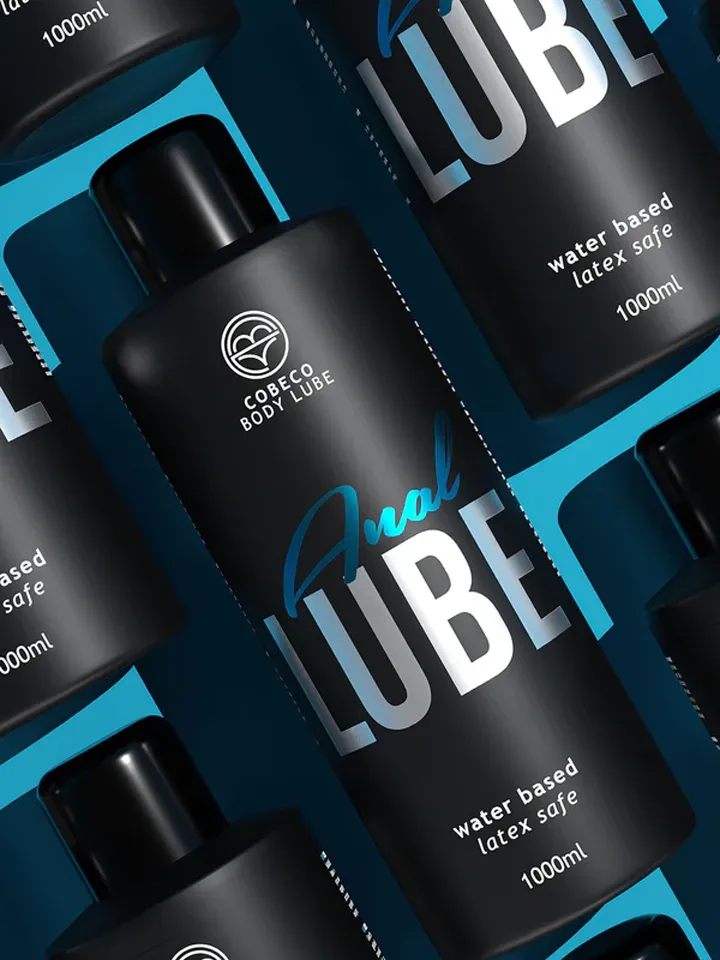 Cobeco Anal Lube Water Based 1000ml - Analinis Lubrikantas 2 [full]