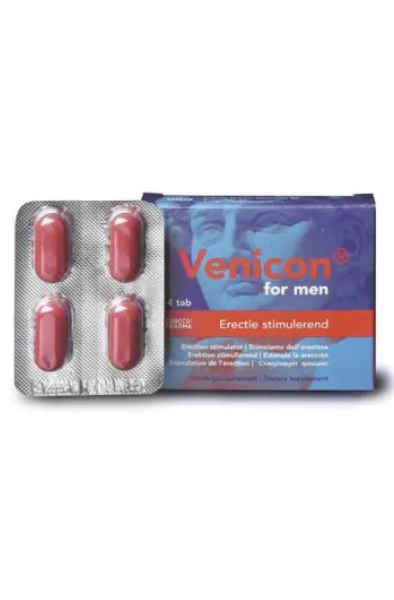 Cobeco Venicon For Men 4tabs - Potencinės tabletės 2
