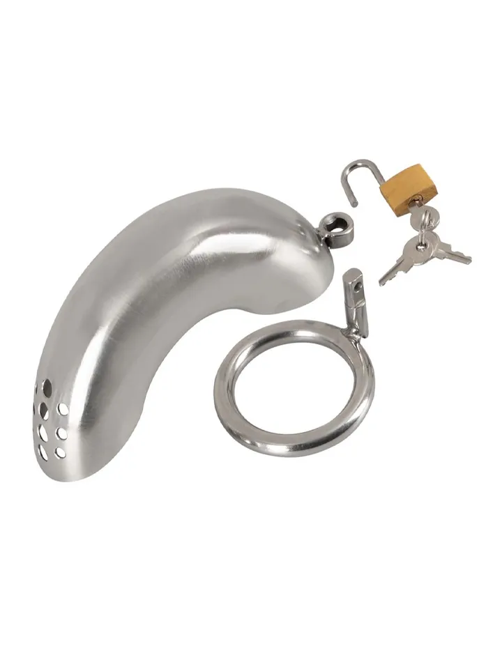 Cock Cage One Metal Cock Cage - Skaistybės narvas 3 [full]