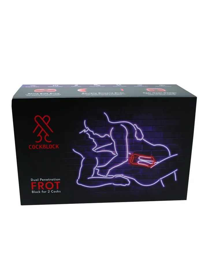 CockBlock Male Couple Double Penetration Masturbator - Dvigubas masturbatorius 5 [full]