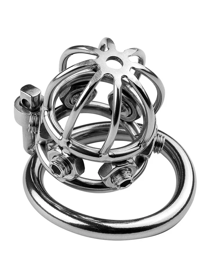 Cocklock Spike Cock Metal Chastity Cage 45 mm - Skaistybės narvas 1 [full]