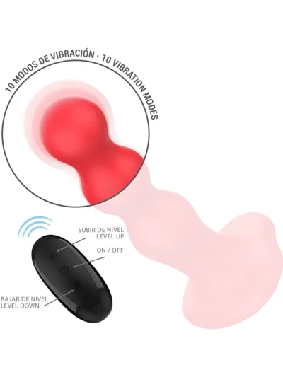 Cody Vibrator 10 Modes Remote Control - Vibruojantis dildo 5