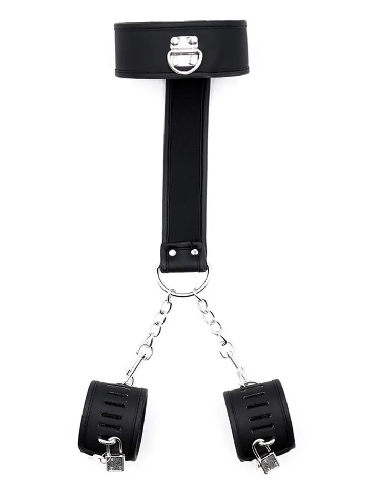 Collar With Handcuffs Set Vegan Leather - Antrankiai 2 [full]
