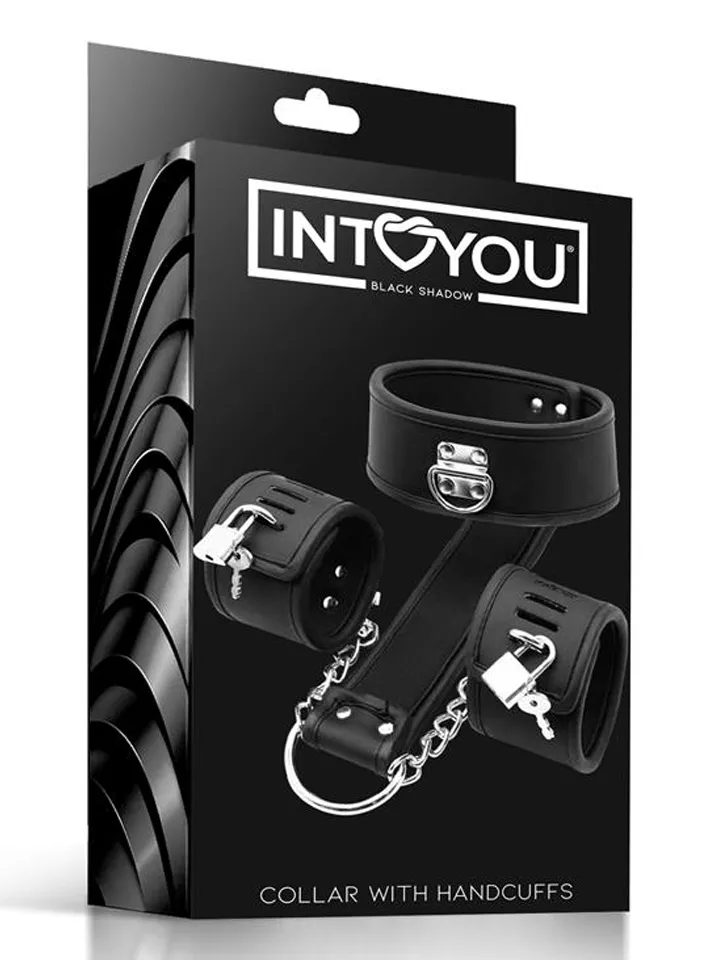 Collar With Handcuffs Set Vegan Leather - Antrankiai 3 [full]