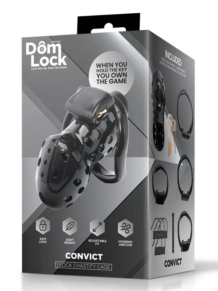 Convict Chastity Cage With Internal Lock - Varpos narvas 4 [full]