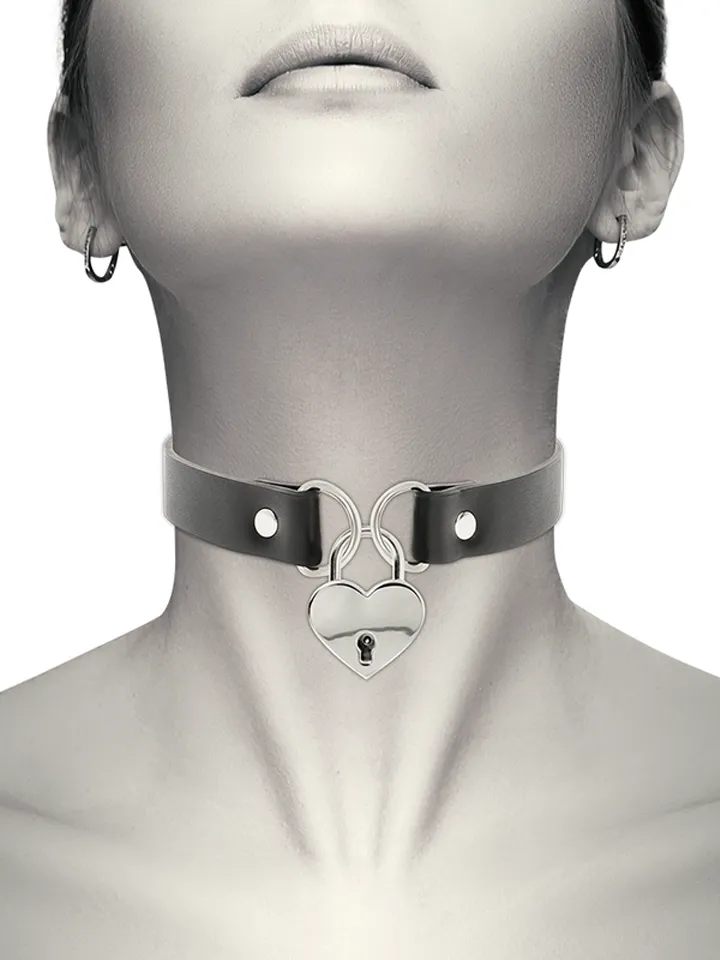 Coquette Choker Keys Heart - BDSM Dūsintuvas (Chokeris) 1 [full]