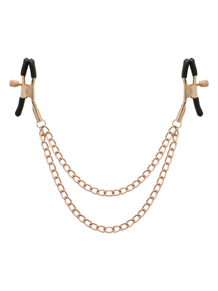 Coquette Fantasy Nipple Clamps - Krūtinės spaustukai su grandine 1 [full]