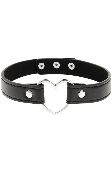 Coquette Hand Crafted Choker Heart - BDSM Dūsintuvas (Chokeris) 2