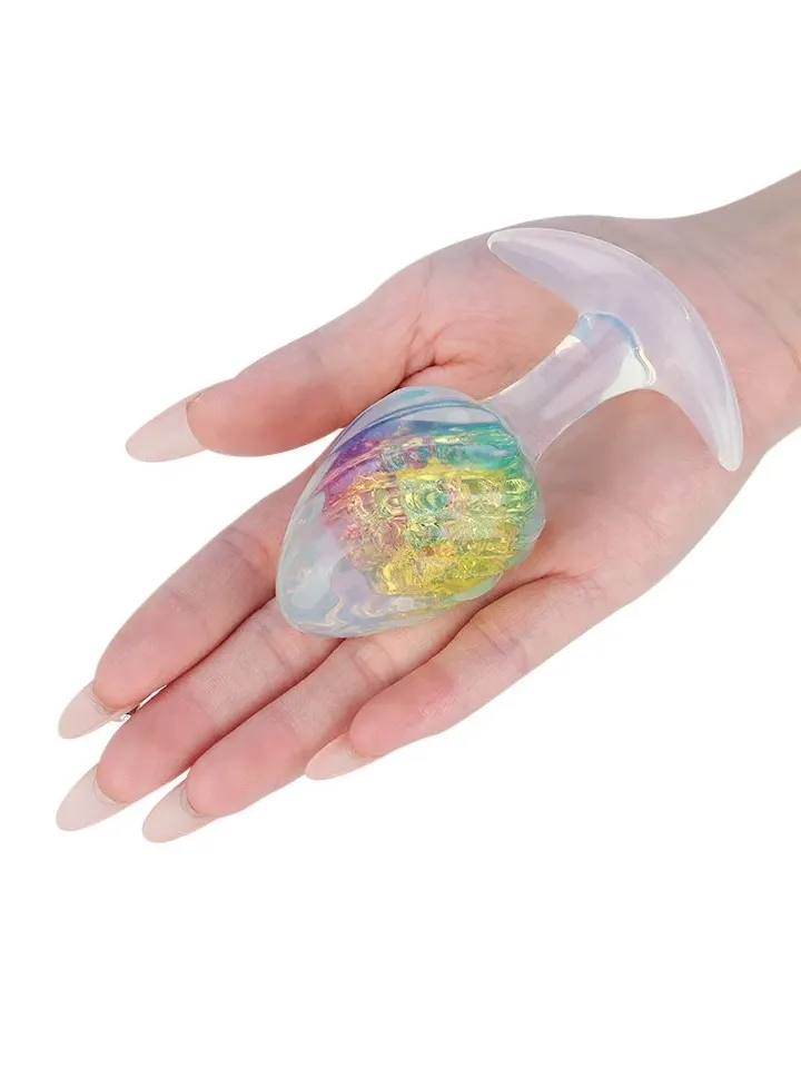 Cosmic Galaxy Butt Plug 9,5 cm - Užpakalio kaištis 2 [full]