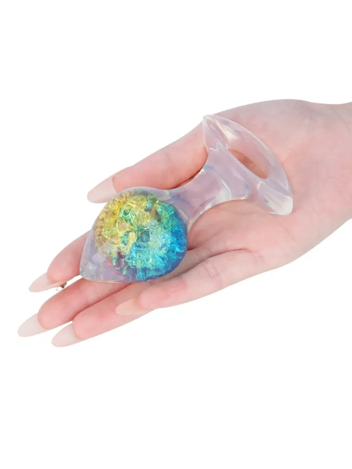 Cosmic Galaxy Butt Plug 9 cm - Analinis kištukas 2 [full]