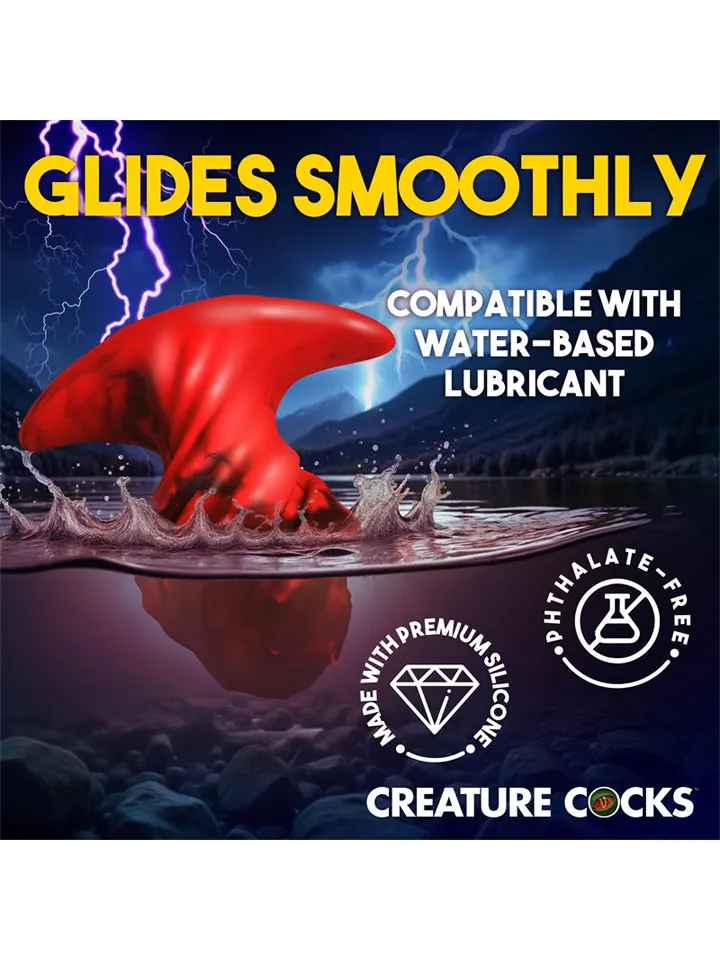 Creature Cocks Dragonspawn Silicone Butt Plug - Papildomas „Girthy“ analinis kištukas 3 [full]