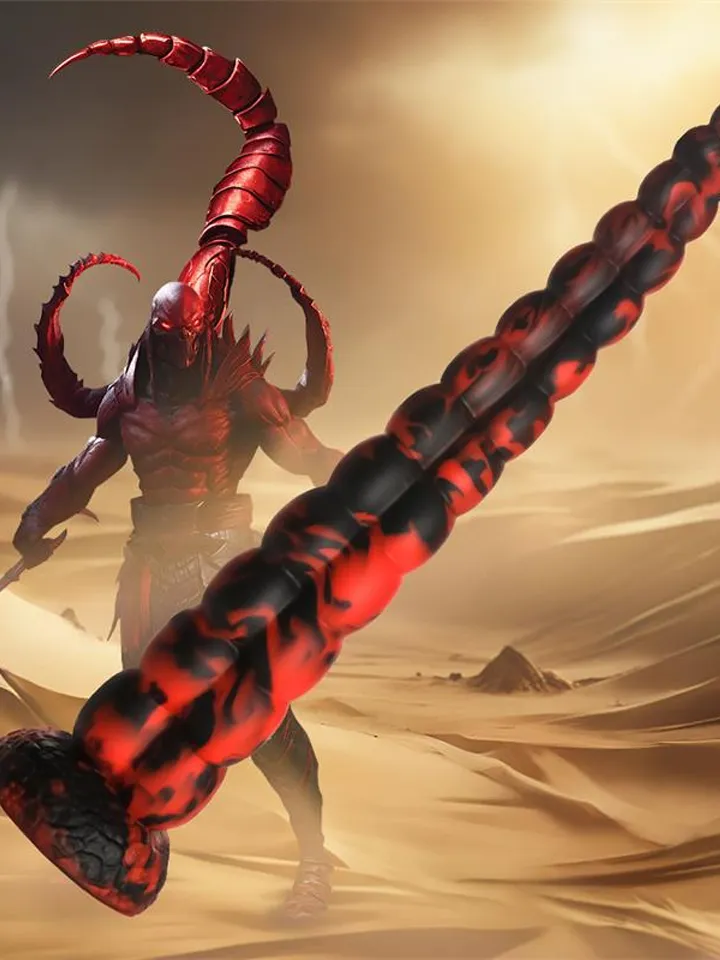 Creature Cocks Stinger Silicone Dildo 37 cm - Dragon dildo 1 [full]