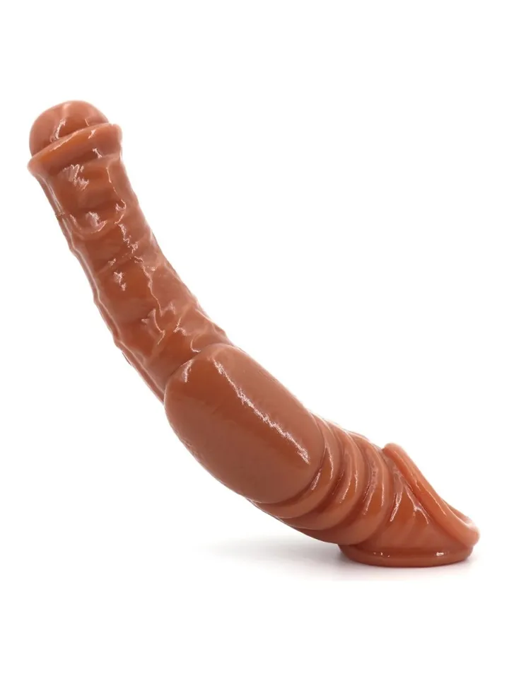 Crolik Vibrating Penis Sleeve 20 cm - Vibruojantis varpos plėtra 1 [full]
