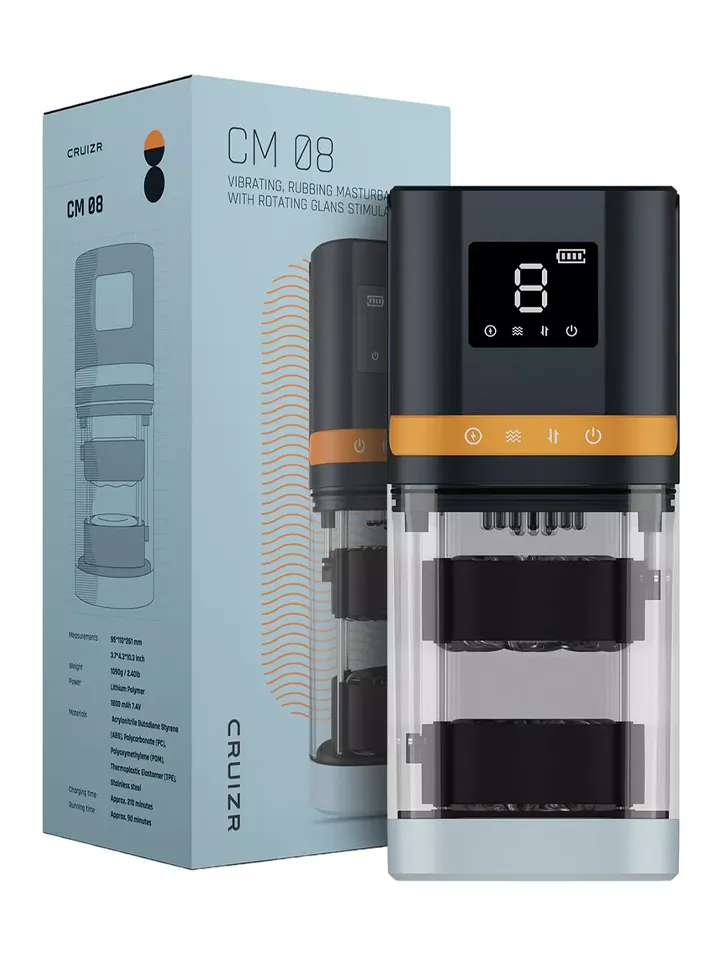Cruizr 4-in-1 Masturbator With LCD Display - Automatinis masturbatorius 6 [full]