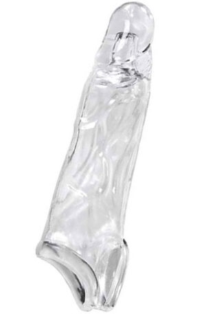 Crystal Clear Penis Sleeve 17,5 cm - Varpos ilgintuvas/varpos rankovė 1