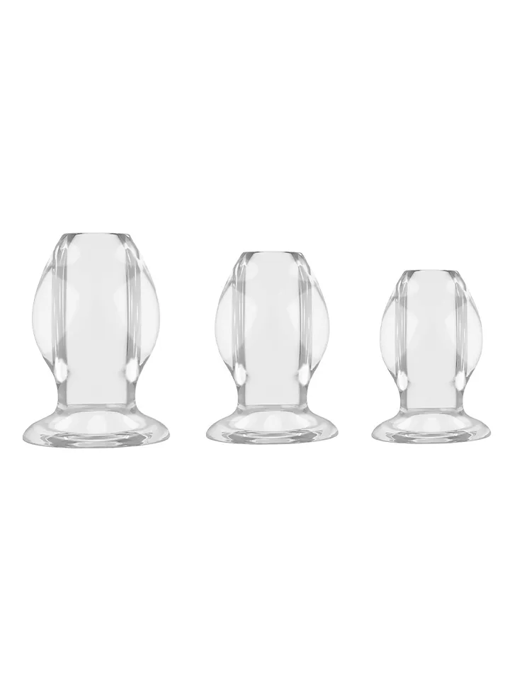 Crystal Hollow Plug Set - Tuščiaviduris analinis kištukas 1 [full]