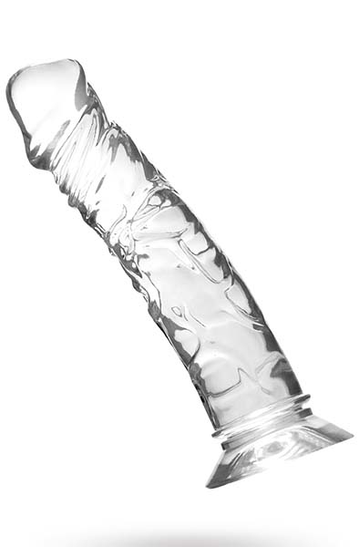 Crystal Pleasures Clear 18 cm - Dildo 2
