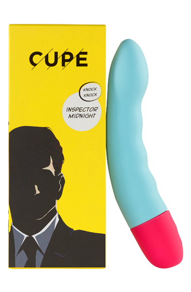 CUPE Inspector Midnight Rabbit Vibrator Cool Cyan - Triušio vibratorius 4