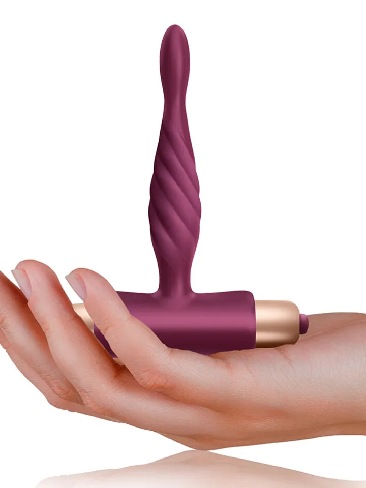 Dare Kit Twisted Vibrator + Anal Plug Beginner - Vibratoriaus komplektas 3 [full]