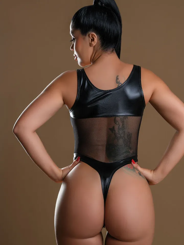 Daring Intimates Highwaist Bodysuit With Chain - Bodžiai ir Žaismo kostiumai 2 [full]