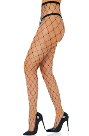 Daring Intimates Over Sized Net Tights - Fishnet pėdkelnės 1