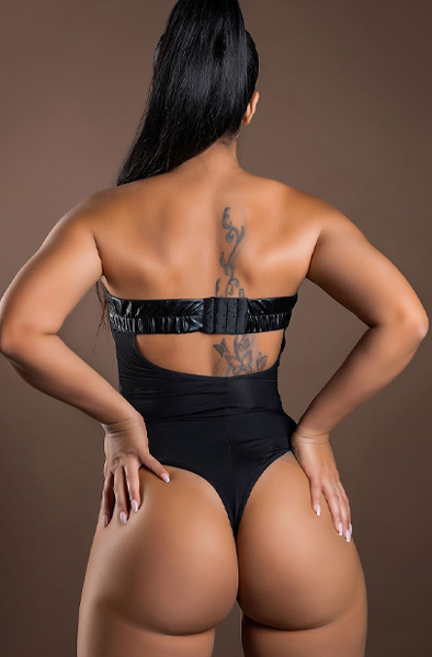 Daring Intimates Wetlook Bustier Body - Bodžiai 2 [full]