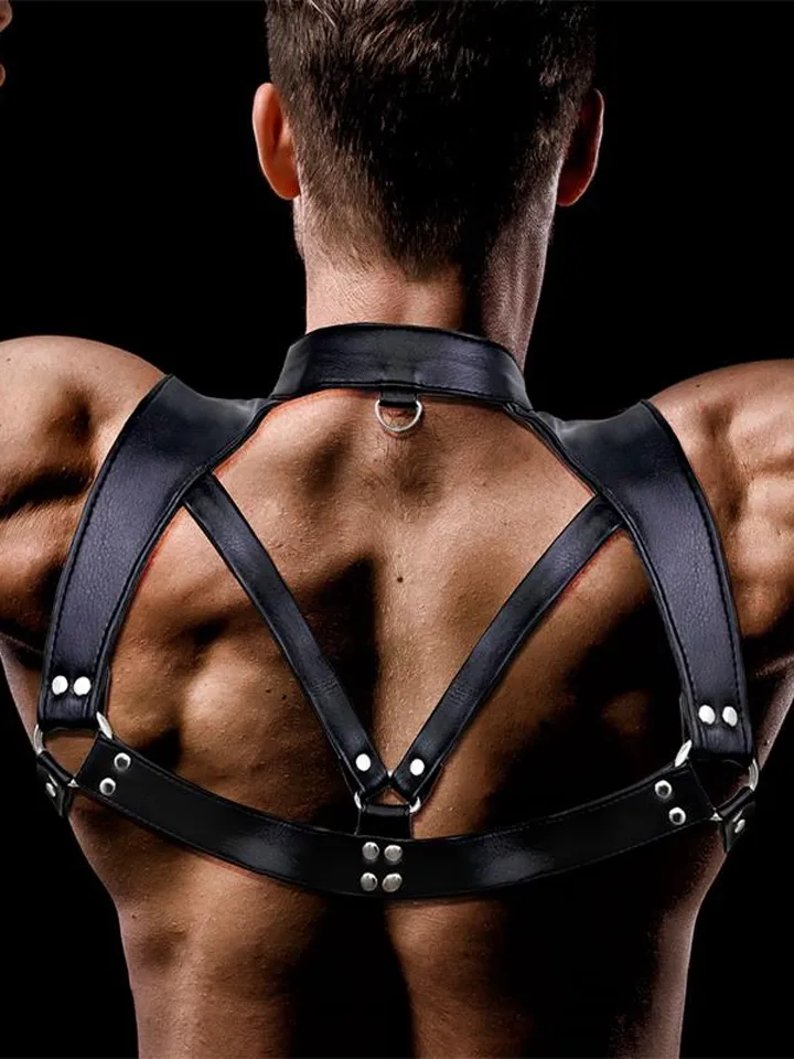 Darius Chest Bondage Harness - Vergavimas sele 2 [full]