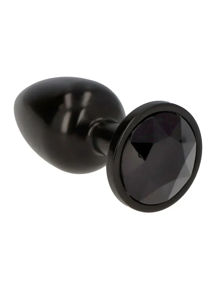 Dark Black Secret Plug Small - Analinis kaištis metalinis 1 [full]