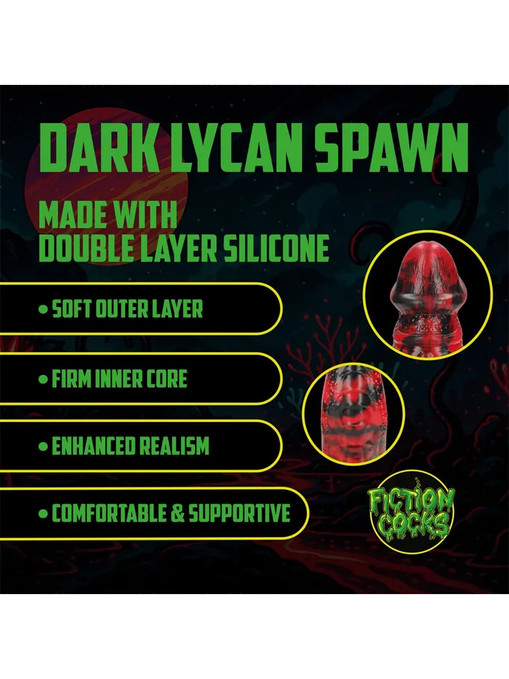 Dark Lycan Spawn Fantasy Dildo 23,8 cm - Dragon dildo 2 [full]