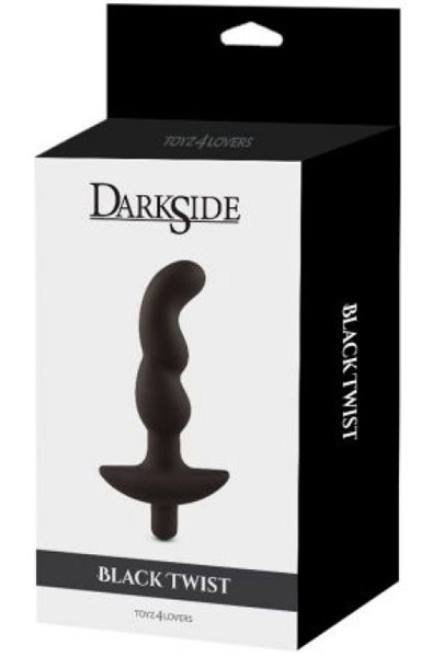 Dark Side Black Twist Anal Vibrator - Prostatos vibratorius 3
